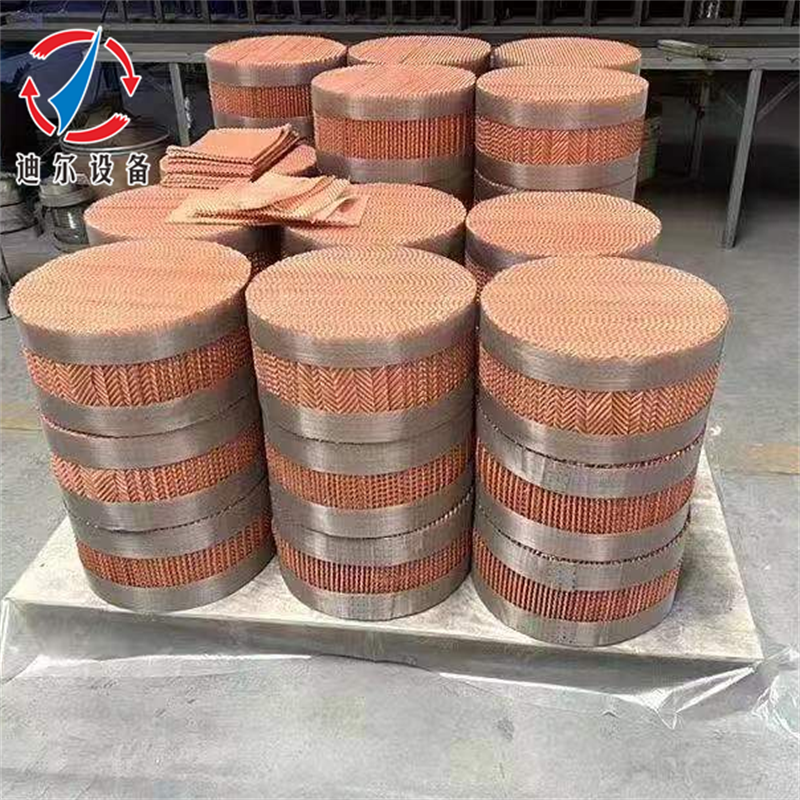 紫銅材質(zhì) 絲網(wǎng)波紋填料